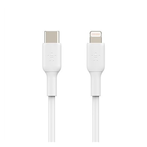 Belkin | Male | Apple Lightning | Male | White | 24 pin USB-C | 1 m - 2